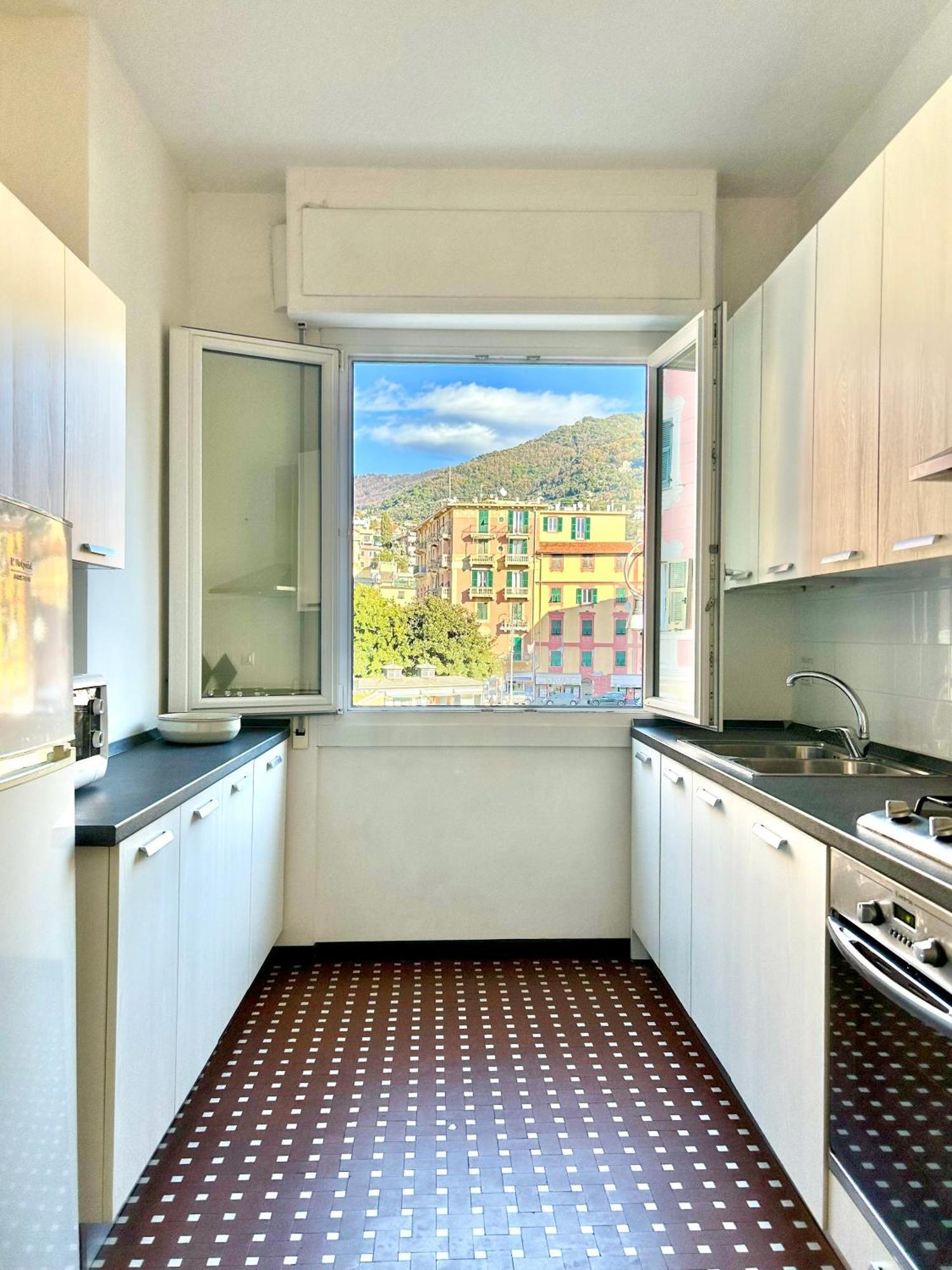 Il Mughetto In Pieno Centro Con Aria Condizionata Apartment Rapallo Exterior foto