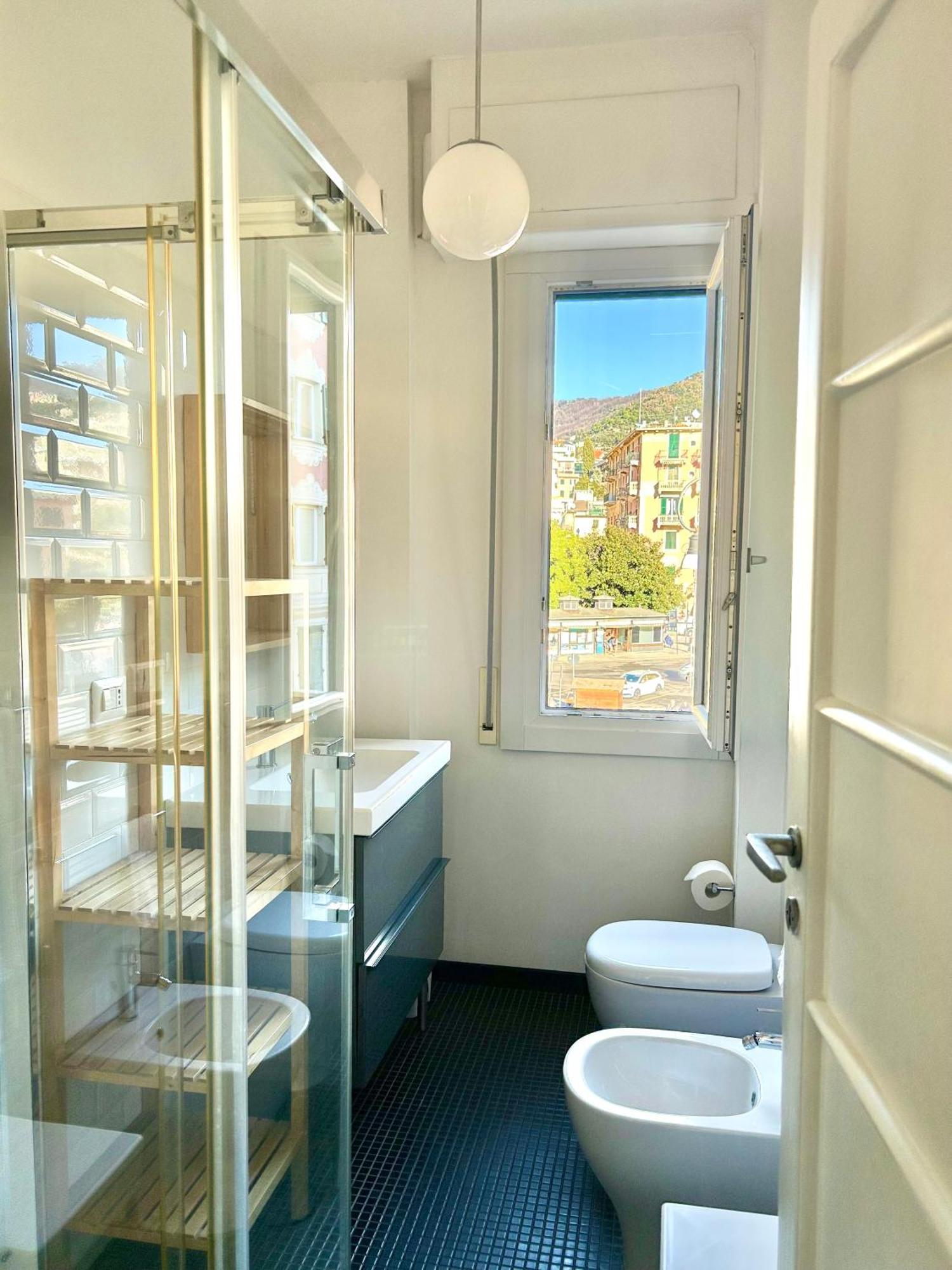 Il Mughetto In Pieno Centro Con Aria Condizionata Apartment Rapallo Exterior foto